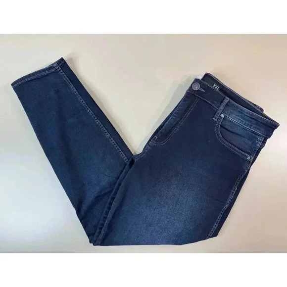 Kut From The Kloth Diana High-Rise Fab Ab Relaxed Skinny Jeans 12 P Initiative - Picture 3 of 15